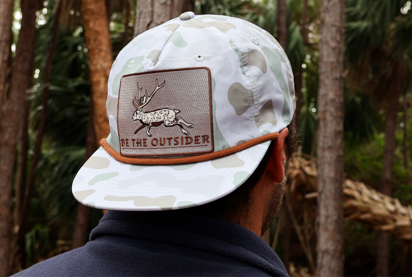 Outsider Snapback - Retro Camo