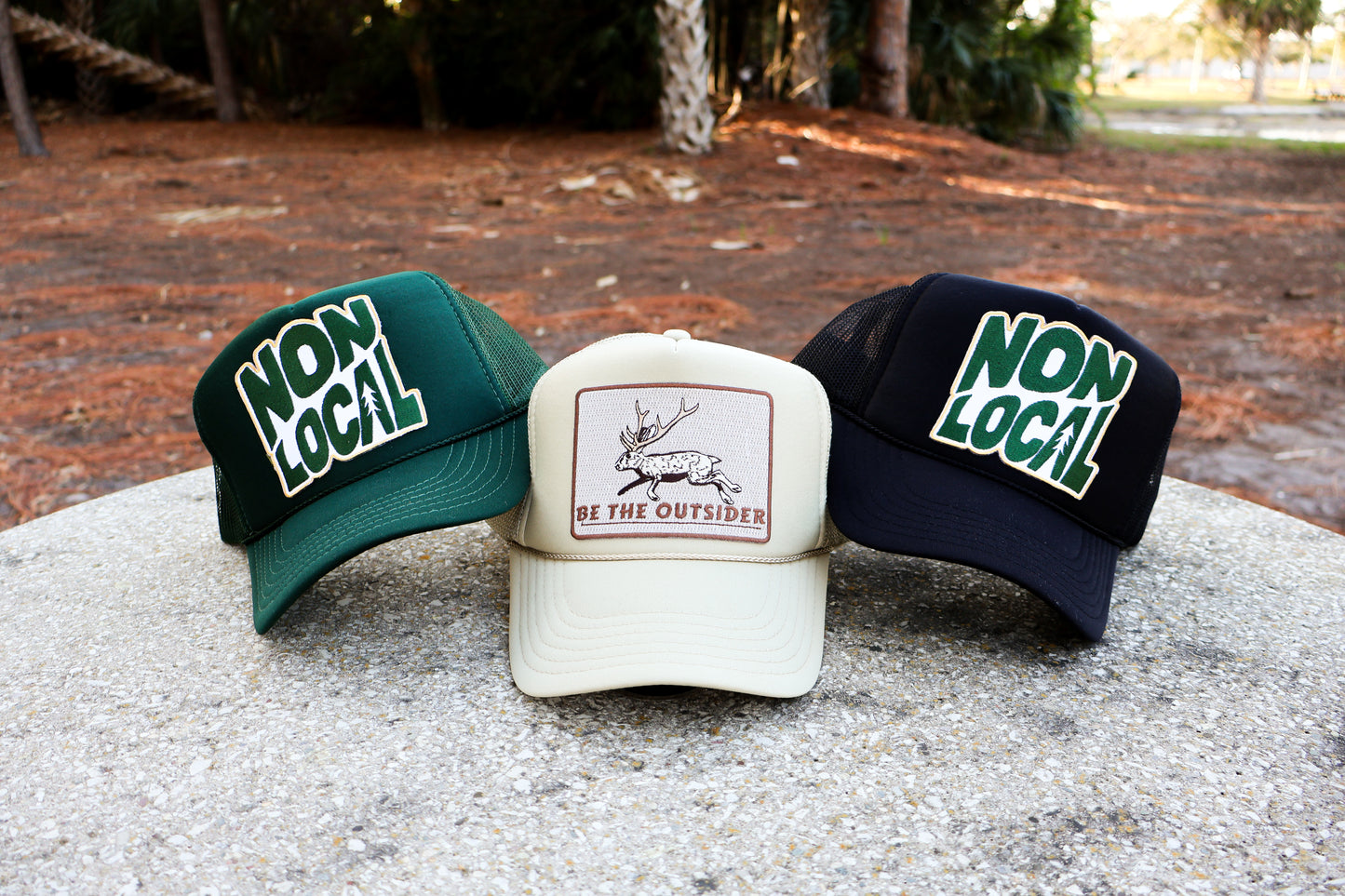 Logo Trucker - Black